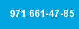 971 661-47-85